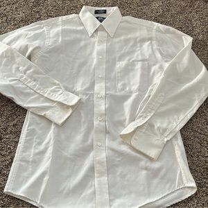 Men's White Button Down